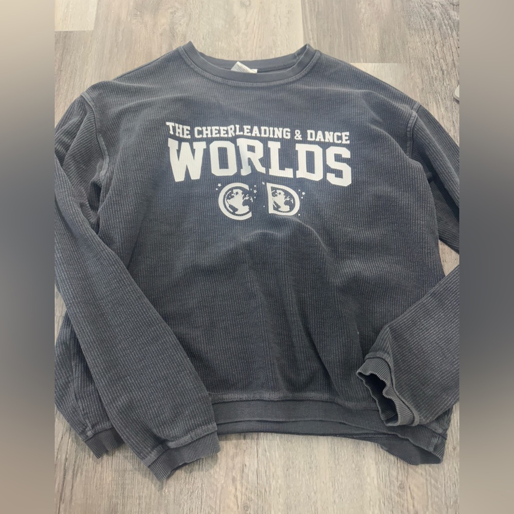 cheer worlds sweatshirt